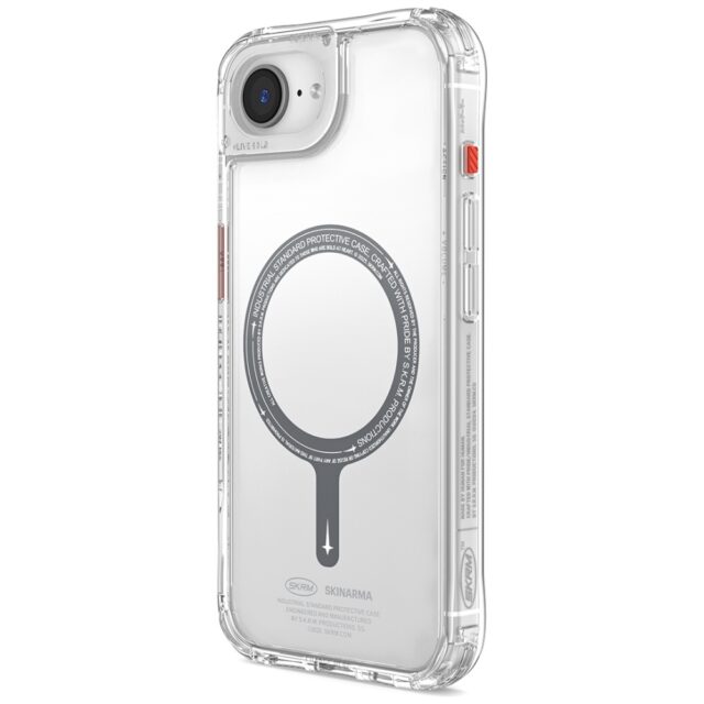 Case Skinarma Saido MagSafe for iPhone    16e clear - imagine 2