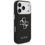 Case Guess Grained Big 4G Classic Logo for iPhone 17 Pro black - imagine 4