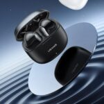 USAMS Bluetooth 5.1 TWS XH Series dual mic wireless earphones blue BHUXH03 - imagine 2