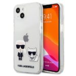 Karl Lagerfeld KLHCP13MCKTR iPhone 13 / 14 / 15 6,1" hardcase Transparent Karl & Choupette