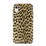 Puro Glam Leopard Cover iPhone Xr black Limited Edition IPCX61LEO1BLK