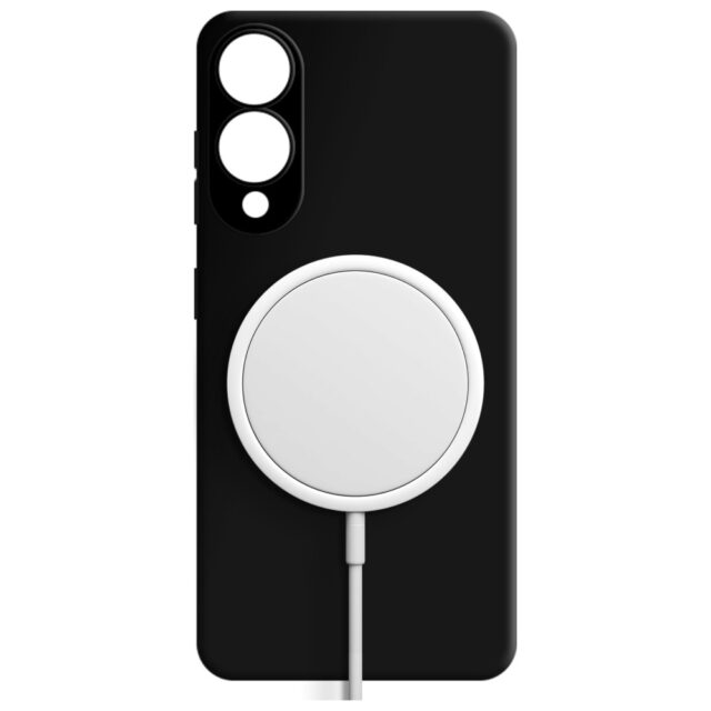 Etui 3MK HARDY Silicone MagCase do        Samsung Galaxy S25 Edge czarny - imagine 5