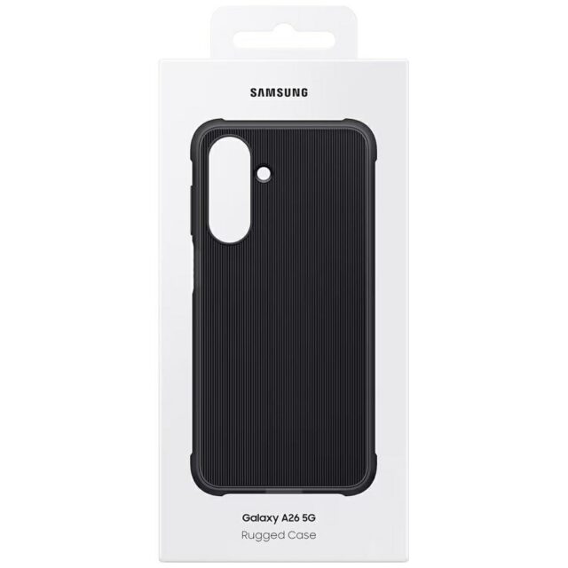 Case Samsung Rugged Samsung Galaxy    A26 Black - imagine 6