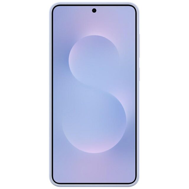 Case Samsung Silicone Case for Galaxy S25 Edge     Light blue - imagine 3