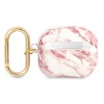 Guess GUA3HCHMAP AirPods 3 cover pink Marble Strap Collection - imagine 2