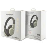 Guess Bluetooth on-ear headphones GUBH604GEMW brown 4G Script - imagine 4