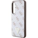 Guess GUHCS24SPG4GPH S24 S921 white hardcase 4G Triangle - imagine 6