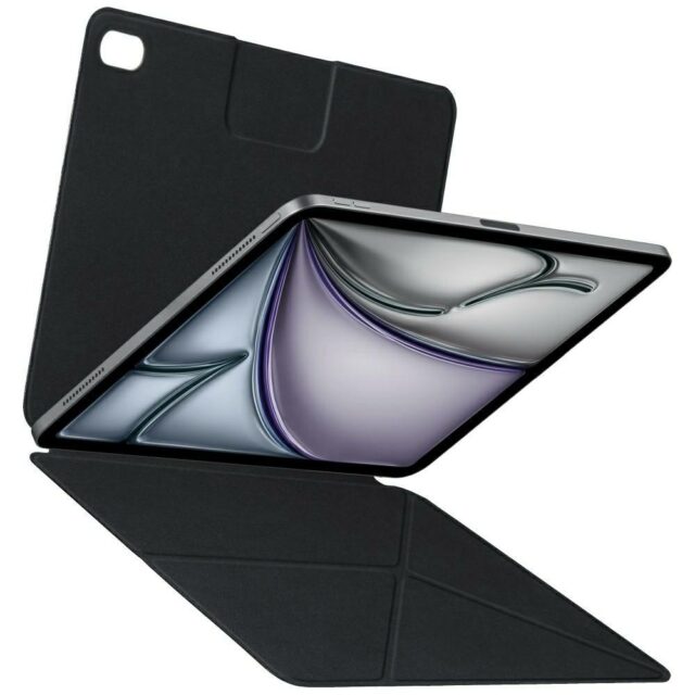 Case PITAKA MagEZ Folio 2 for iPad Pro 12.9" (2021-2022) iPad Air 13" (2024-2025) black - imagine 2