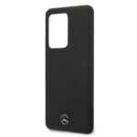 Mercedes MEHCS69SILSB S20 Ultra G988 hard case black Silicone Line - imagine 5