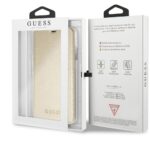 Guess GUFLBKI65IGLTGO iPhone Xs Max gold book Iridescent - imagine 6