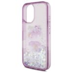 Hello Kitty HKHCP16SL50PPU iPhone 16 6.1" purple hardcase Liquid Glitter 50TH Annivers - imagine 6