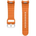 Sport Band Strap Samsung ET-SNL30SOEGEU for Watch 7 / 6 / 5 / 4 20mm S/M orange - imagine 2