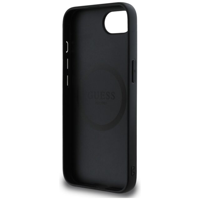 Case Guess 4G Script Logo MagSafe for iPhone 16e black - imagine 7