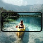 Spigen Alm Glass FC iPhone 14/13 Pro/13 tempered glass black frame with installation frame AGL03725 - imagine 9