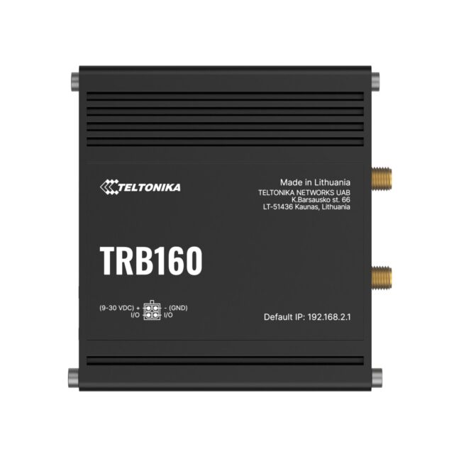 Teltonika TRB160 | LTE IoT gateway | Cat 6, 1x RJ45 1000Mb/s, IP30 - imagine 3