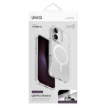 UNIQ LifePro Xtreme iPhone 16 6.1" Magclick Charging Case Clear/Frost Clear - imagine 4