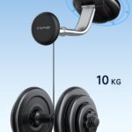 AWEI magnetic car holder X45for windshield/cockpit black - imagine 4