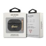 Guess GUA34GSMK AirPods 3 cover grey 4G Script Metal Collection - imagine 3
