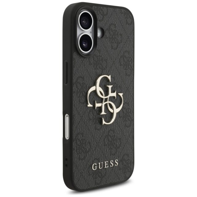 Guess 4G Strap 4G Classic Logo case for iPhone 17 black - imagine 4