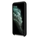 Guess GUHCN65LSLMGBK iPhone 11 Pro Max black hard case Silicone Vintage Gold Logo - imagine 6