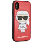 Karl Lagerfeld KLHCPXKSCORE iPhone X/Xs hardcase red Karl Space Cosmonaut - imagine 5