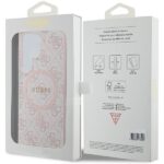 Guess GUHMS24LG4GFRP S24 Ultra S928 pink hardcase 4G Collection Leather Metal Logo MagSafe - imagine 8