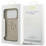 Guess Fixed Glitter Big 4G case for iPhone 17 Pro gold - imagine 8