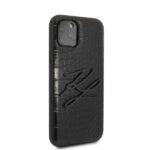 Karl Lagerfeld KLHCN58CRKBK iPhone 11 Pro hardcase black Croco - imagine 3