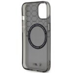 Case BMW BMHMP15SHGPK iPhone 15 / 14 / 13 6.1" grey Pattern MagSafe - imagine 7