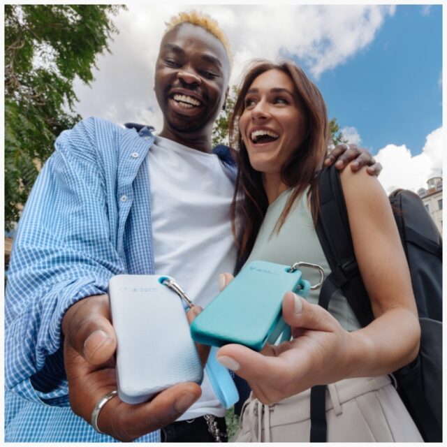 External Drive Verbatim Pocket SSD 2TB USB-C 3.2 gen.2 black-polar blue 32325 - imagine 7