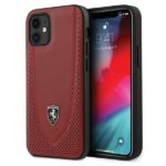 Ferrari FEOGOHCP12SRE iPhone 12 mini 5,4" red hardcase Off Track Perforated