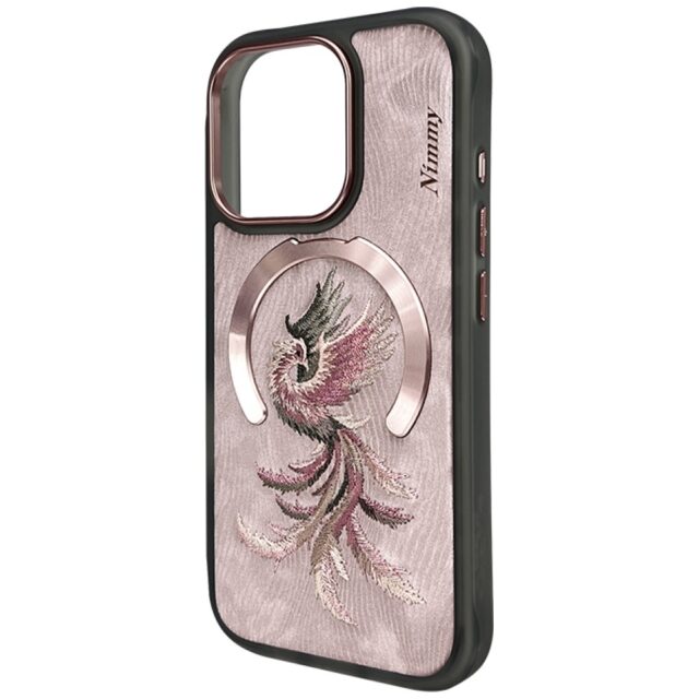 Case Nimmy Magnetic Fantasy Animal       MagSafe for iPhone 16 Pro rose gold - imagine 2