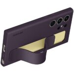 Samsung EF-GS928CEEGWW S24 Ultra S928 dark purple Standing Grip Case - imagine 3