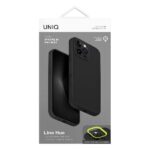 UNIQ Lino Hue iPhone 16 Pro 6.3" Magclick Charging case grey/charcoal grey - imagine 7