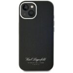 Case Karl Lagerfeld hotel RSG for iPhone 15 black - imagine 3