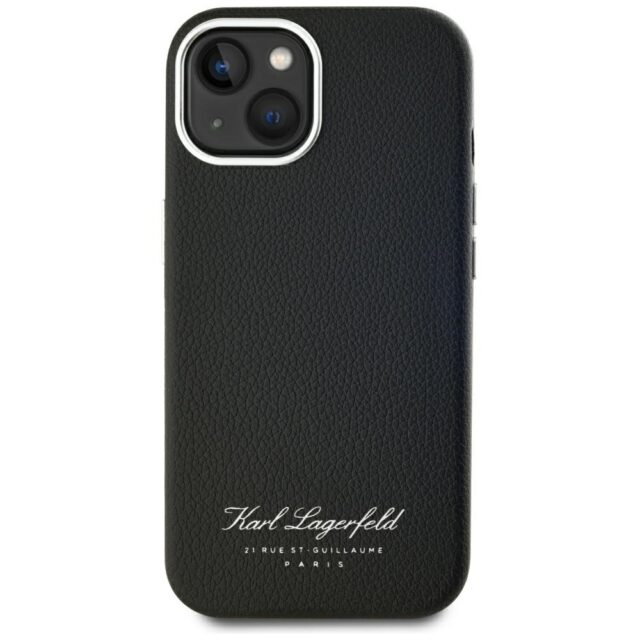 Case Karl Lagerfeld hotel RSG for iPhone 15 black - imagine 3