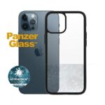 PanzerGlass ClearCase iPhone 12 Pro Max6,7" Antibacterial  black - imagine 2