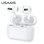 USAMS Słuchawki Bluetooth 5.0 TWS ANCYB Series bezprzewodowe biały/white BHUYB01 (US-YB001)