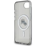 Case Karl Lagerfeld IML Metal Karl & Choupette Heads MagSafe for iPhone 16e black - imagine 7