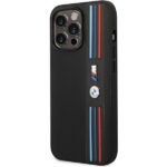 BMW BMHCP14X22PPMK iPhone 14 Pro Max 6.7" black Tricolor M Collection case - imagine 2