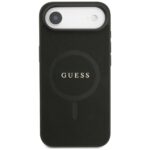Guess Saffiano Classic Logo MagSafe Case for iPhone Air Black - imagine 3