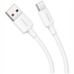 Cable USAMS US-SJ603 U84 3A USB-C to USB-A 3m white - imagine 3