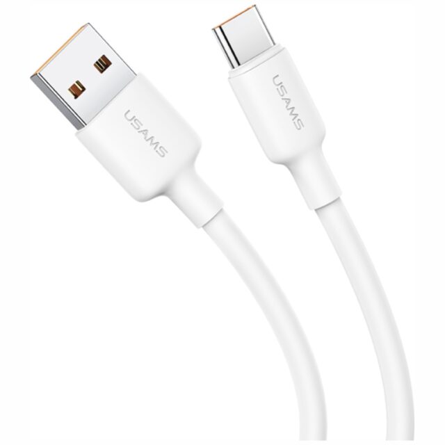 Cable USAMS US-SJ603 U84 3A USB-C to USB-A 3m white - imagine 3
