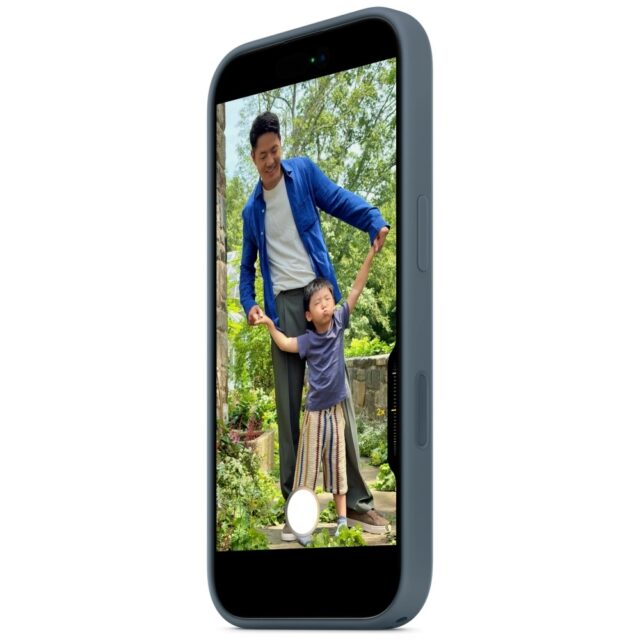 Case Apple Silicone Case MagSafe for iPhone 17 blue - imagine 6