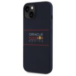 Red Bull RBHMP15S24SIHSRV iPhone 15 6.1" hardcase navy Silicone Horizontal Logo MagSafe - imagine 2