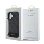 Guess GUHCP16MG4GLGR iPhone 16 Plus 6.7" grey hardcase 4G Bottom Stripe - imagine 8