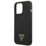 Guess GUHCP13LSLTGK iPhone 13 Pro / 13 6,1" black hardcase Silicone Triangle - imagine 6