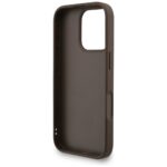 Guess 4G Strap 4G Classic Logo Case for iPhone 16 Pro Brown - imagine 7