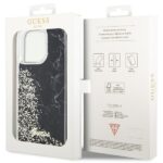 Guess GUHCP14XLCSGSGK iPhone 14 Pro Max 6.7" black hardcase Liquid Glitter Marble - imagine 8