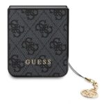 Guess GUHCZF5GF4GGR F731 Z Flip5 grey hardcase 4G Charms Collection - imagine 5